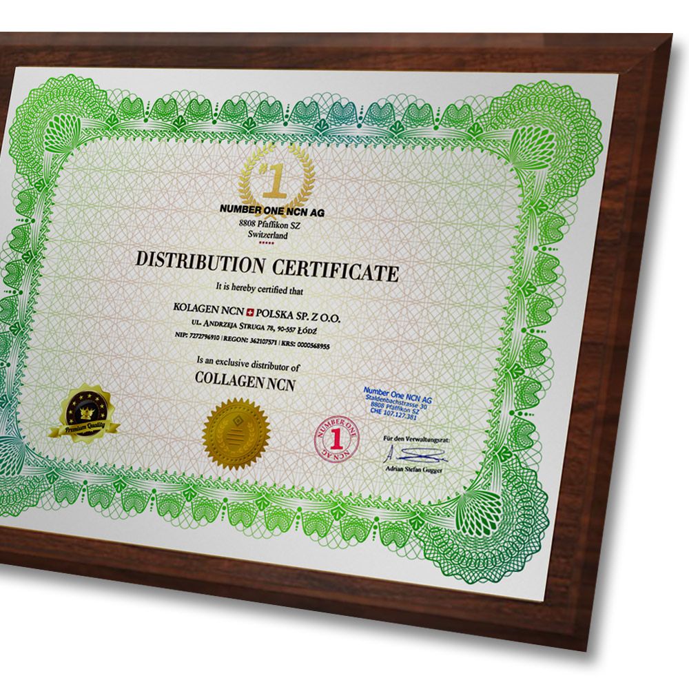 zdjęcie: certyfikat – pamiątka w etui